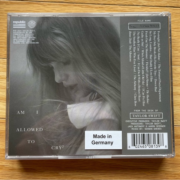 The Tortured Poets Department Collector’s Edition Deluxe CD “The Albatross” - Picture 3 of 5